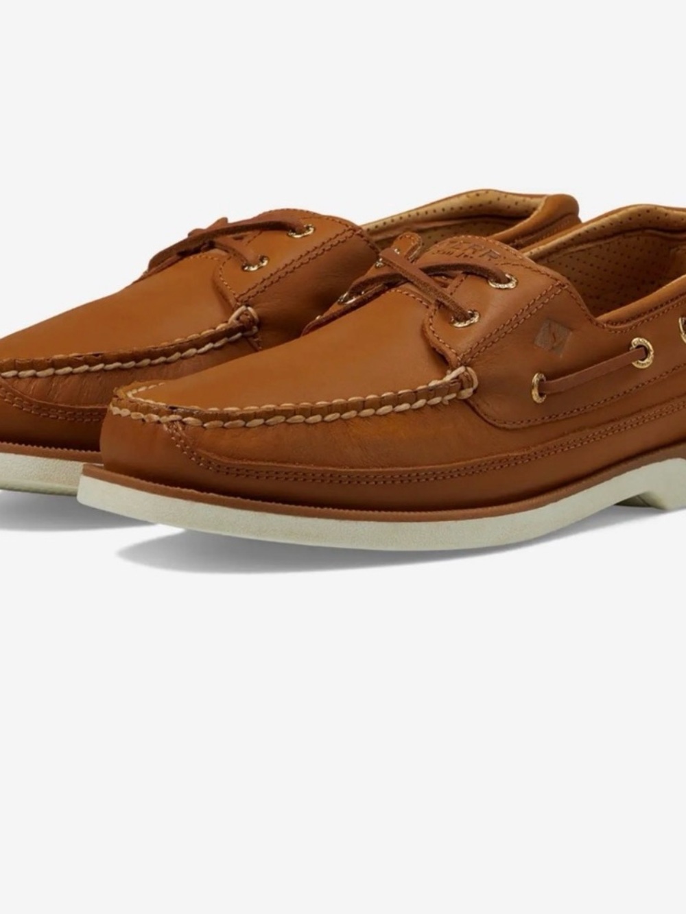 Men’s Gold Cup Sperry Mako 2 boat shoe in tan
